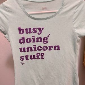 Justice girls top ( good condition)